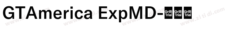 GTAmerica ExpMD字体转换